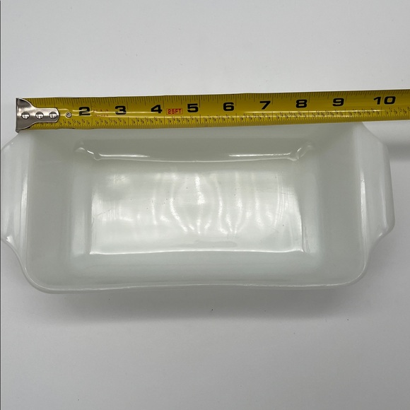 Vintage Anchor Hocking 441 Fire-King Meadow Green Milk Glass Baking Dish - 1 Qt - Picture 10 of 12